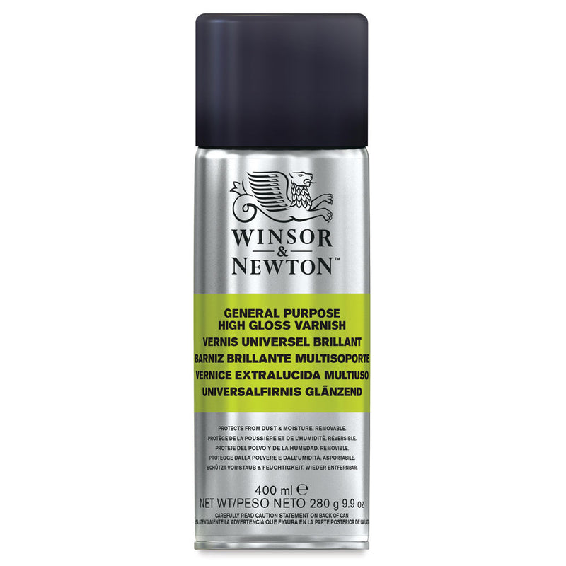 WINSOR & NEWTON ALL PURPOSE HIGH GLOSS SPRAY VARNISH 400 ML (3041988)