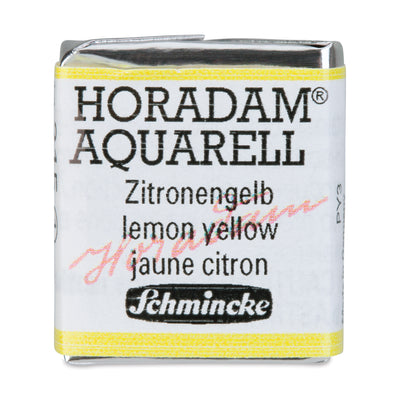 SCHMINCKE HORADAM AQUARELL HALF PAN SR 1 LEMON YELLOW 1 PC (14215)