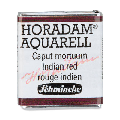 SCHMINCKE HORADAM AQUARELL HALF PAN SR 1 INDIAN RED 1 PC (14645)