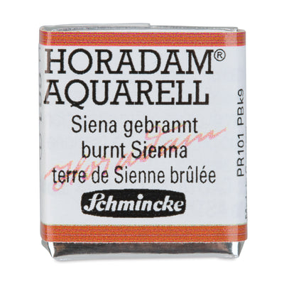 SCHMINCKE HORADAM AQUARELL HALF PAN SR 1 BURNT SIENNA 1 PC (14661)