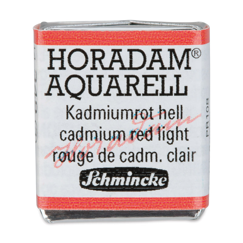 SCHMINCKE HORADAM AQUARELL HALF PAN SR 3 CADMIUM RED LIGHT 1 PC (14349)