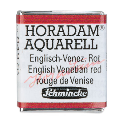 SCHMINCKE HORADAM AQUARELL HALF PAN SR 1 ENGLISH VENITIAN RED 1 PC (14649)