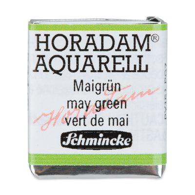 SCHMINCKE HORADAM AQUARELL HALF PAN SR 2 RAW MAY GREEN 1 PC (14524)