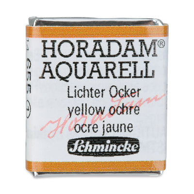 SCHMINCKE HORADAM AQUARELL HALF PAN SR 1 YELLOW OCHRE 1 PC (14655)