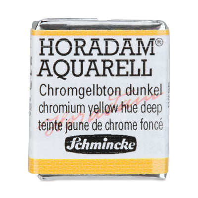 SCHMINCKE HORADAM AQUARELL HALF PAN SR 2 CHROMIUM YELLOW HUE DEEP 1 PC (14213)