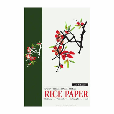 JACK RICHESON RICE PAPER PAD - 12" x 18" (101070)