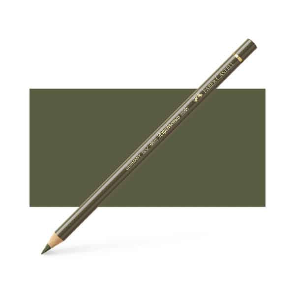 FABERCASTELL POLYCHROMOS COLOUR PENCILS OLIVE GREEN YELLOWISH