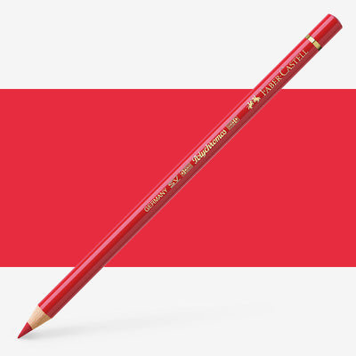 FABERCASTELL POLYCHROMOS COLOUR PENCILS DEEP RED