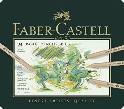 FABERCASTELL PITT PASTEL PENCIL SET OF 24 (112124)