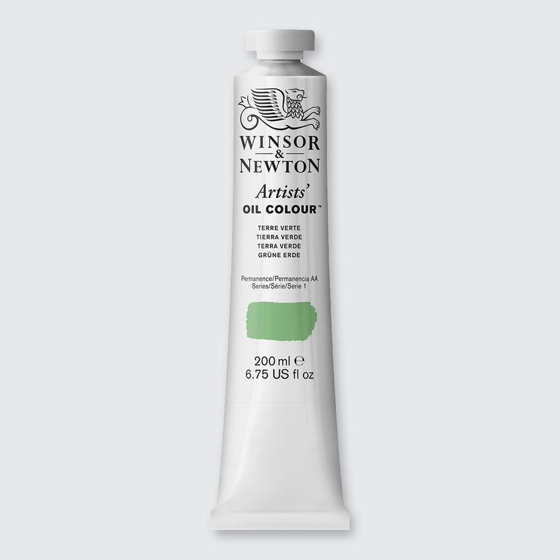 WINSOR & NEWTON ARTIST OIL COLOUR 200 ML SR 1 TERRE VERTE (637)