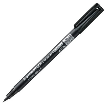 STAEDTLER LUMOCOLOR PERMANENT MARKER BLACK (319 S-9)