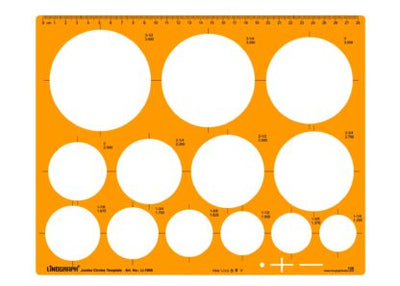 LINOGRAPH TEMPLATE LI-1800 JUMBO CIRCLES