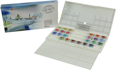 WHITE NIGHTS WATER COLOUR PANS SET OF 24 (1942090)