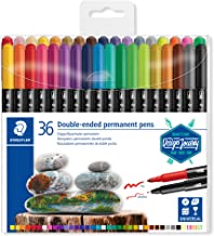 STAEDTLER TWIN TIP DUAL PERMANENT MARKER SET OF 36 (3187 TB36)