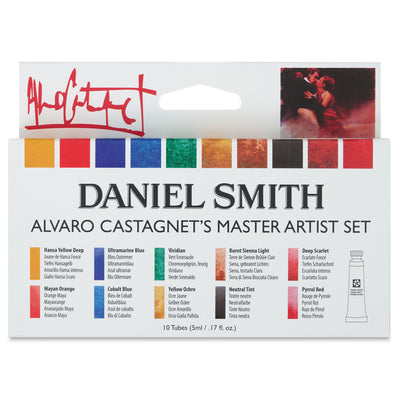 DANIEL SMITH EXTRA FINE WATER COLOUR TUBE SET MASTER ARTIST SET 10 x 5 ML (285610016)