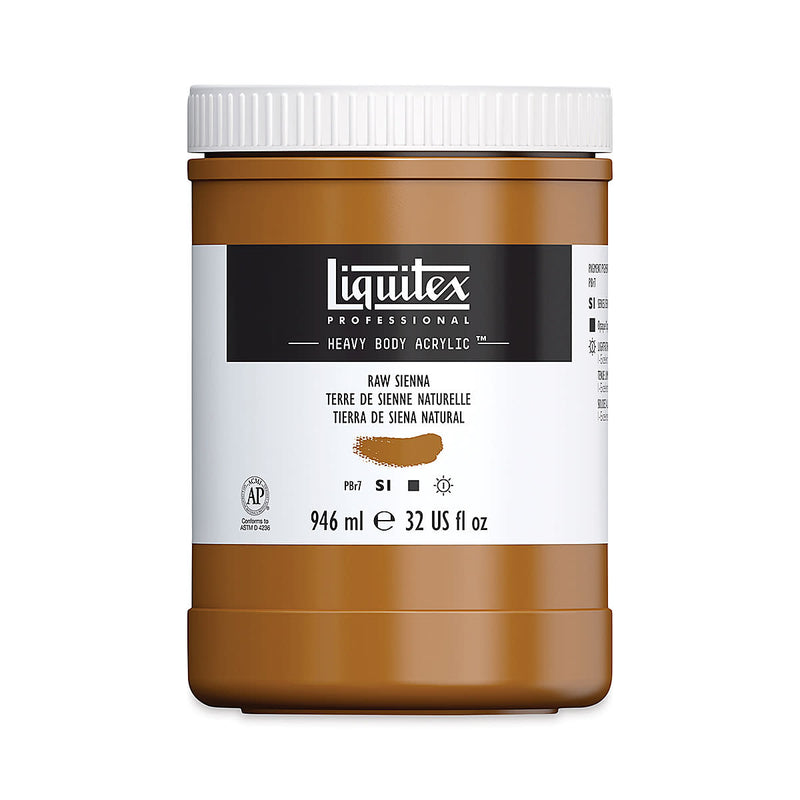 LIQUITEX PROFESSIONAL HEAVY BODY ACRYLIC 946 ML RAW SIENNA
