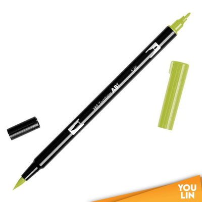 TOMBOW DUAL BRUSH PENS LIGHT OLIVE