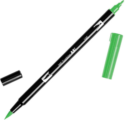 TOMBOW DUAL BRUSH PENS LIGHT GREEN