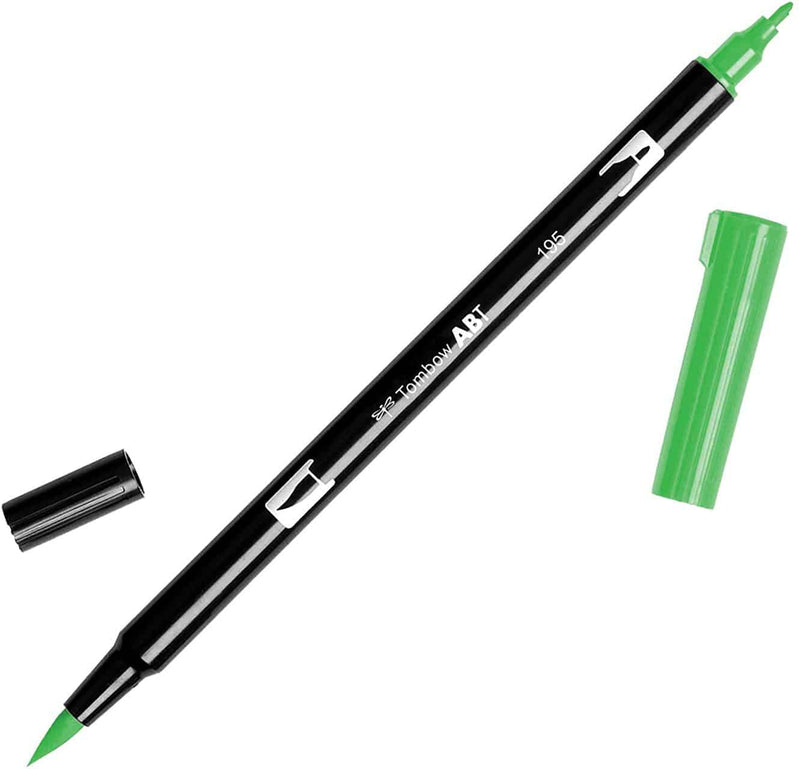 TOMBOW DUAL BRUSH PENS LIGHT GREEN