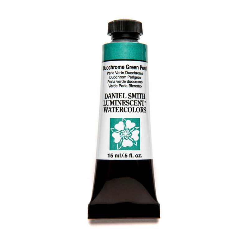 DANIEL SMITH EXTRA FINE WATER COLOUR 15 ML SR 1 DUOCHROME GREEN PEARL (040)