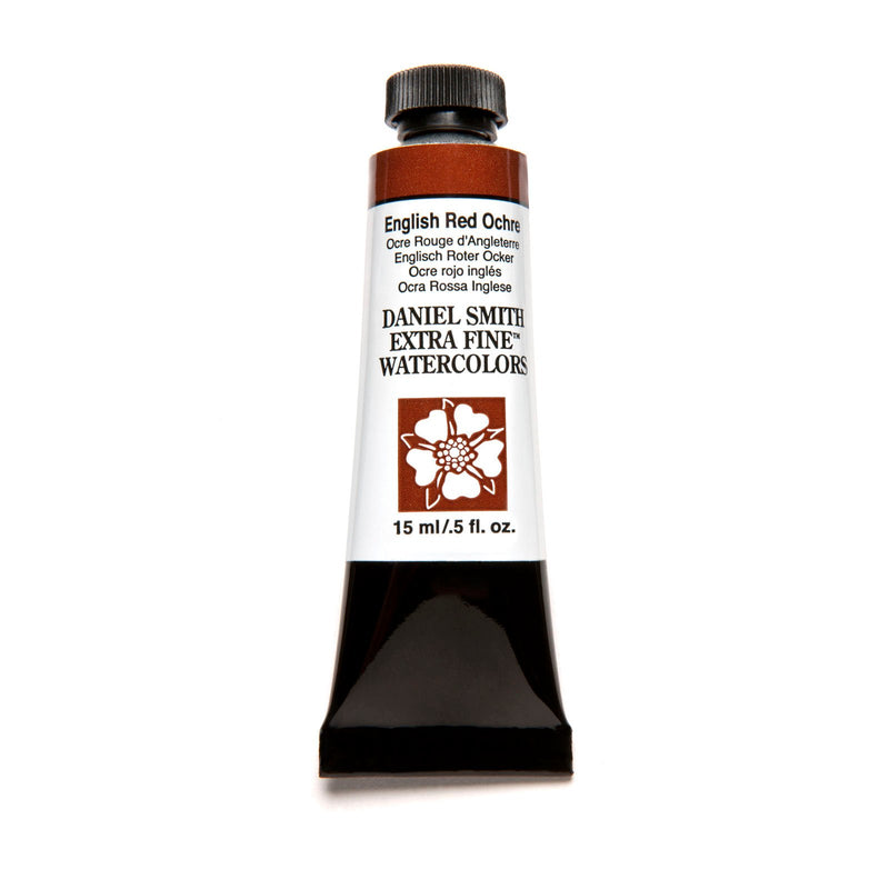 DANIEL SMITH EXTRA FINE WATER COLOUR 15 ML SR 1 ENGLISH RED OCHRE (136)