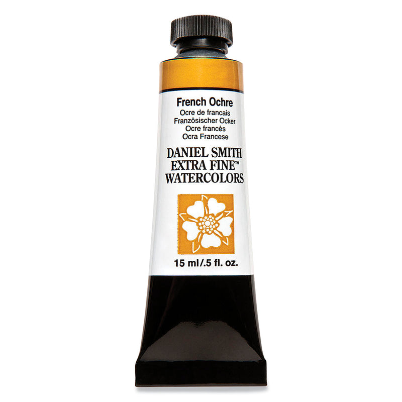 DANIEL SMITH EXTRA FINE WATER COLOUR 15 ML SR 1 FRENCH OCHRE (134)