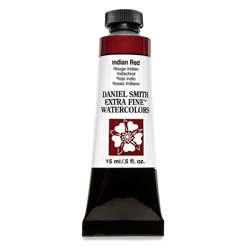 DANIEL SMITH EXTRA FINE WATER COLOUR 15 ML SR 1 INDIAN RED (044)