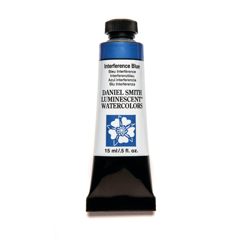 DANIEL SMITH EXTRA FINE WATER COLOUR 15 ML SR 1 INTERFERENCE BLUE (001)