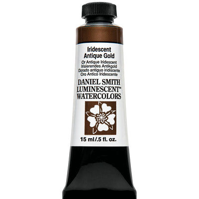 DANIEL SMITH EXTRA FINE WATER COLOUR 15 ML SR 1 IRIDESCENT ANTIQUE GOLD (010)