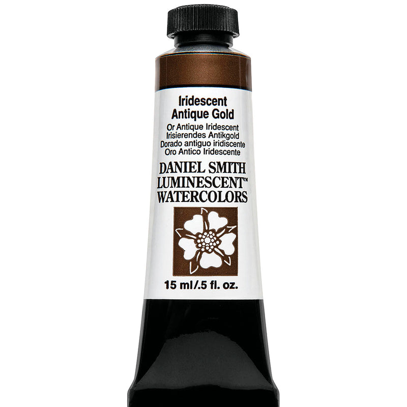 DANIEL SMITH EXTRA FINE WATER COLOUR 15 ML SR 1 IRIDESCENT ANTIQUE GOLD (010)