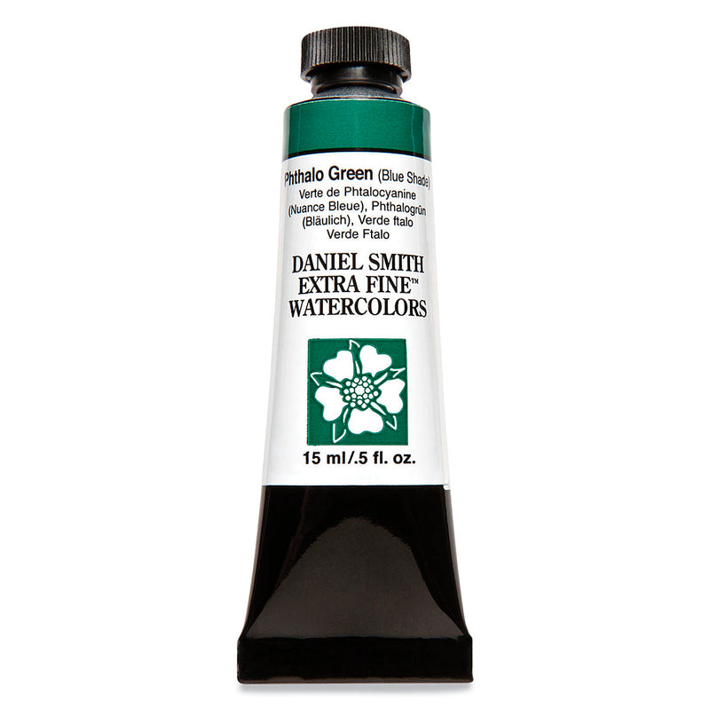 DANIEL SMITH EXTRA FINE WATER COLOUR 15 ML SR 1 PHTHALO GREEN BLUE SHADE (078)