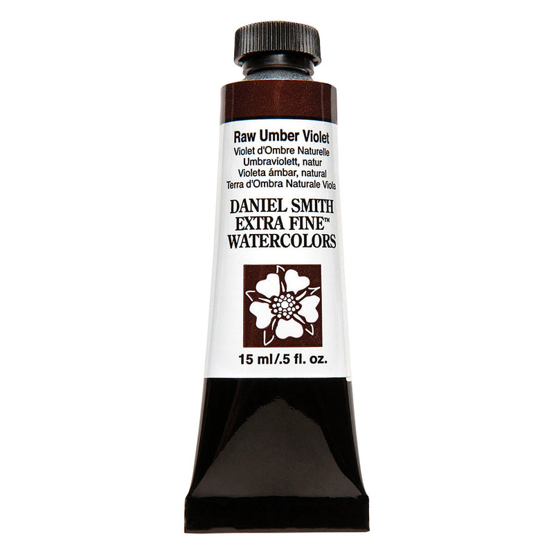 DANIEL SMITH EXTRA FINE WATER COLOUR 15 ML SR 1 RAW UMBER VIOLET (098)
