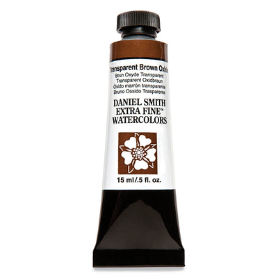 DANIEL SMITH EXTRA FINE WATER COLOUR 15 ML SR 1 TRANSPARENT BROWN OXIDE (129)