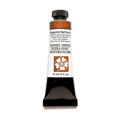 DANIEL SMITH EXTRA FINE WATER COLOUR 15 ML SR 2 BURGUNDY RED OCHRE (151)