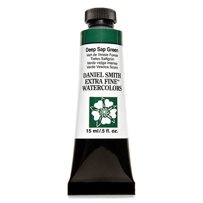 DANIEL SMITH EXTRA FINE WATER COLOUR 15 ML SR 2 DEEP SAP GREEN (175)