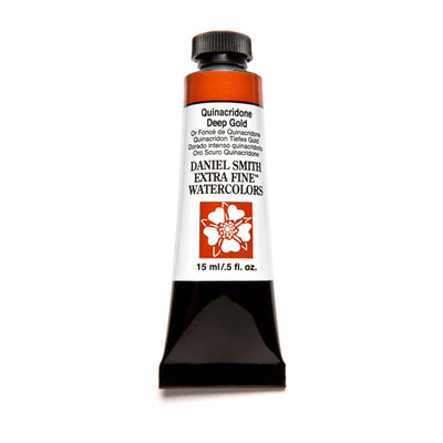 DANIEL SMITH EXTRA FINE WATER COLOUR 15 ML SR 2 QUINACRIDONE DEEP GOLD (152)