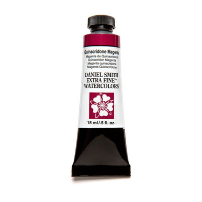 DANIEL SMITH EXTRA FINE WATER COLOUR 15 ML SR 2 QUINACRIDONE MAGENTA (090)