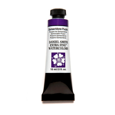 DANIEL SMITH EXTRA FINE WATER COLOUR 15 ML SR 2 QUINACRIDONE PURPLE (225)