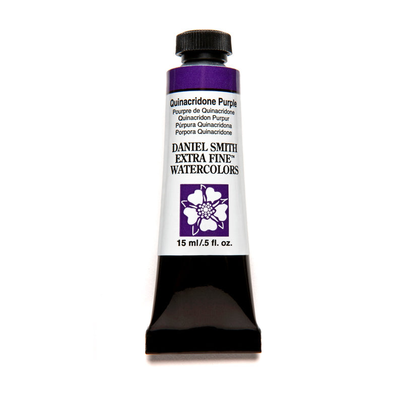 DANIEL SMITH EXTRA FINE WATER COLOUR 15 ML SR 2 QUINACRIDONE PURPLE (225)