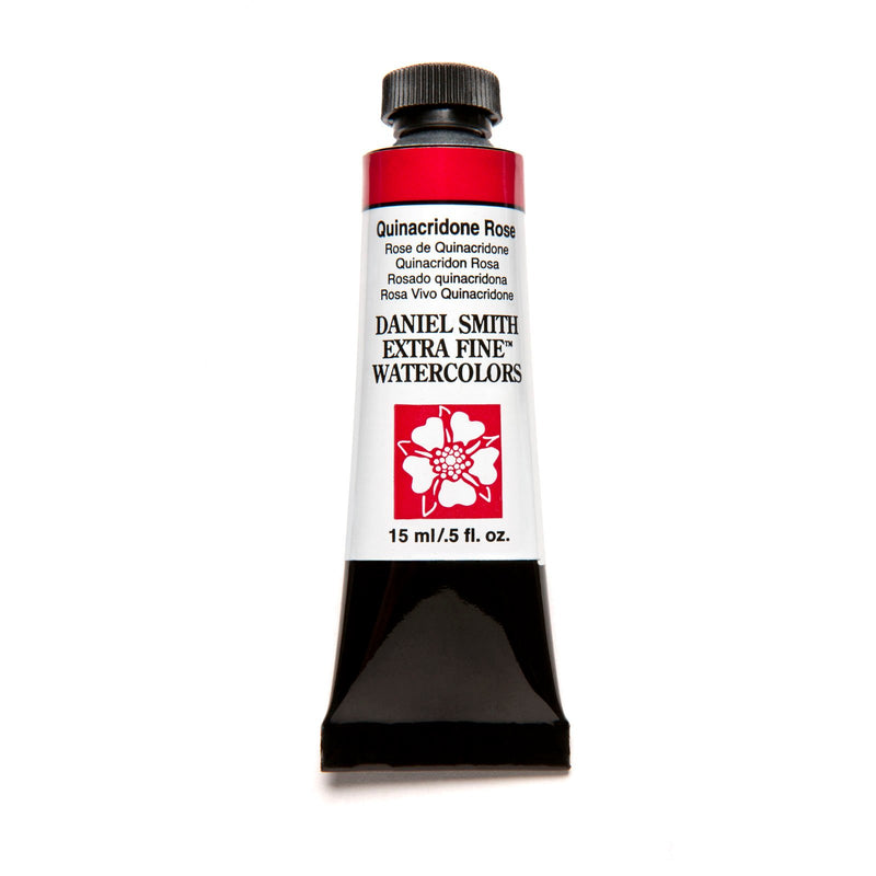 DANIEL SMITH EXTRA FINE WATER COLOUR 15 ML SR 2 QUINACRIDONE ROSE (092)