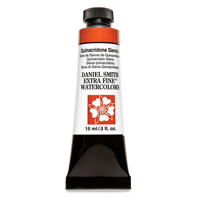 DANIEL SMITH EXTRA FINE WATER COLOUR 15 ML SR 2 QUINACRIDONE SIENNA (093)