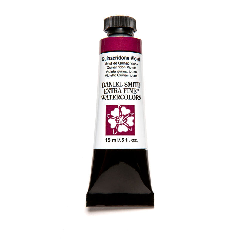 DANIEL SMITH EXTRA FINE WATER COLOUR 15 ML SR 2 QUINACRIDONE VIOLET (094)