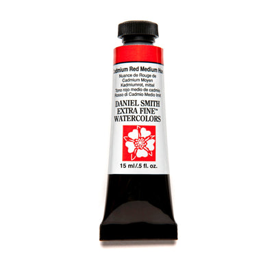 DANIEL SMITH EXTRA FINE WATER COLOUR 15 ML SR 3 CADMIUM RED MEDIUM HUE (222)