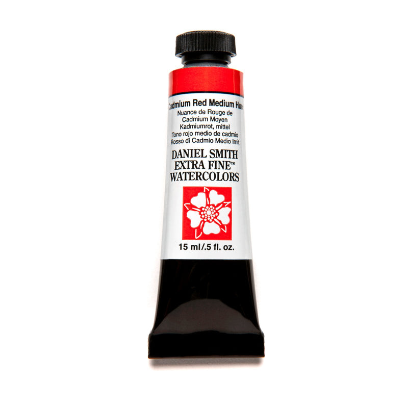 DANIEL SMITH EXTRA FINE WATER COLOUR 15 ML SR 3 CADMIUM RED MEDIUM HUE (222)