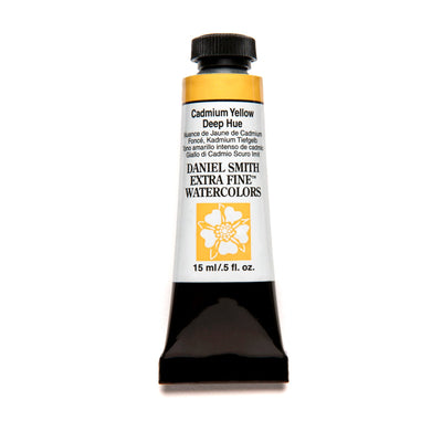 DANIEL SMITH EXTRA FINE WATER COLOUR 15 ML SR 3 CADMIUM YELLOW DEEP HUE (221)