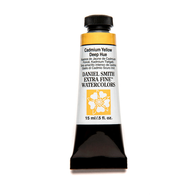 DANIEL SMITH EXTRA FINE WATER COLOUR 15 ML SR 3 CADMIUM YELLOW DEEP HUE (221)