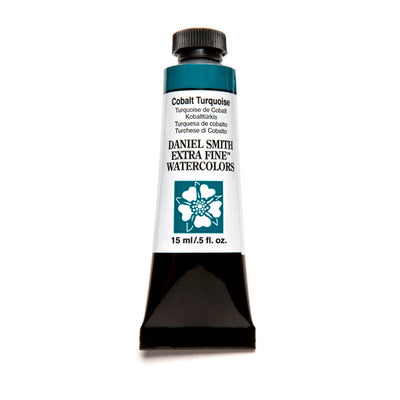 DANIEL SMITH EXTRA FINE WATER COLOUR 15 ML SR 3 COBALT TURQUOISE (029)
