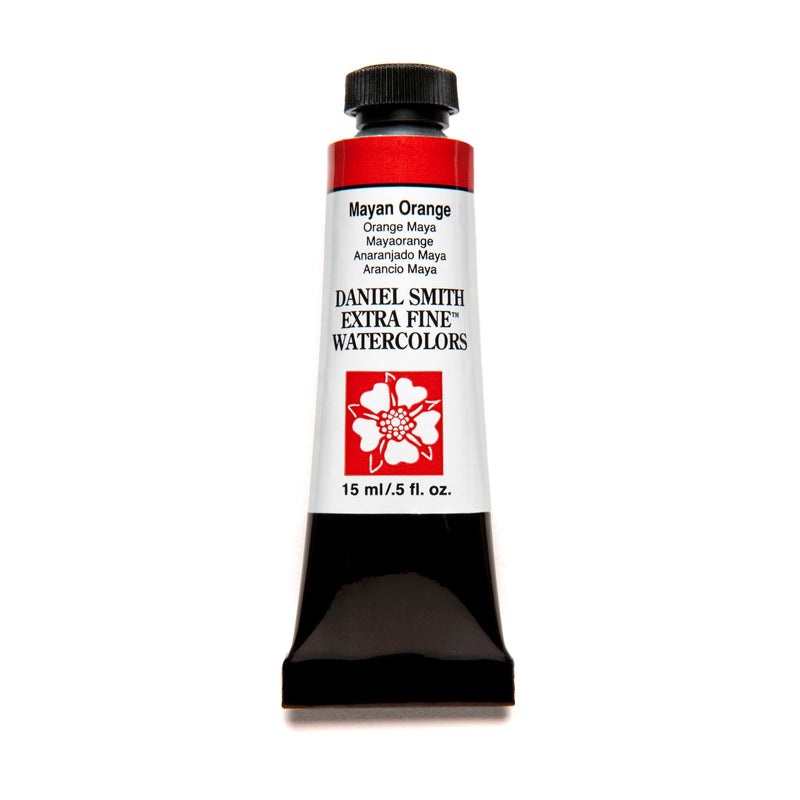 DANIEL SMITH EXTRA FINE WATER COLOUR 15 ML SR 3 MAYAN ORANGE (216)