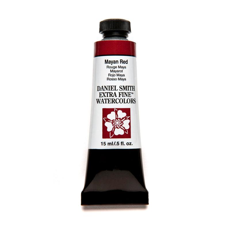 DANIEL SMITH EXTRA FINE WATER COLOUR 15 ML SR 3 MAYAN RED (217)