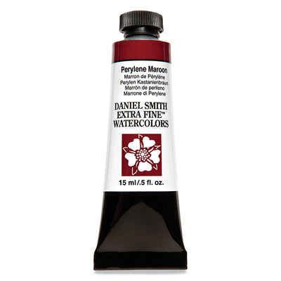 DANIEL SMITH EXTRA FINE WATER COLOUR 15 ML SR 3 PERYLENE MAROON (074)